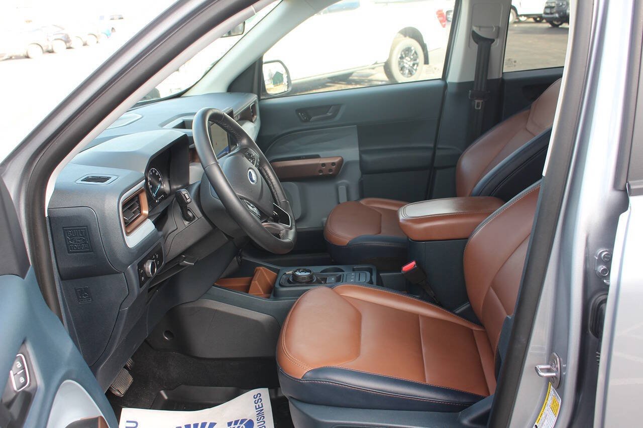 Used 2024 Iconic Silver Metallic Ford Lariat 4dr SuperCrew 4.5 ft. SB image 8