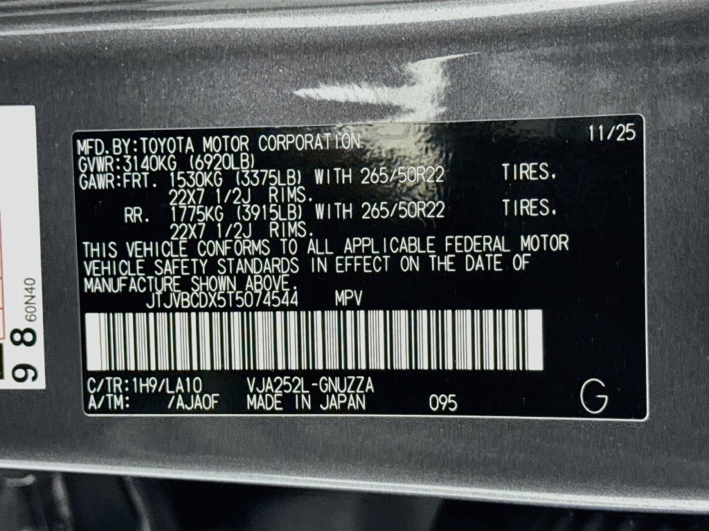Used 2026 Gray Lexus 550 Luxury+ image 34