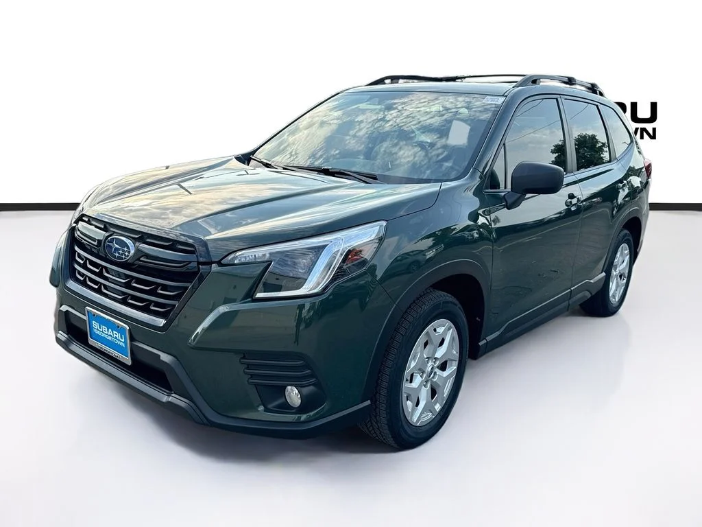 Certified Used 2023 Green Subaru Base image 3