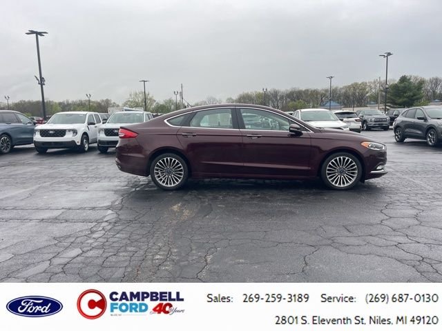 Used 2017 Ford Fusion SE with VIN 3FA6P0T91HR248694 for sale in Niles, MI