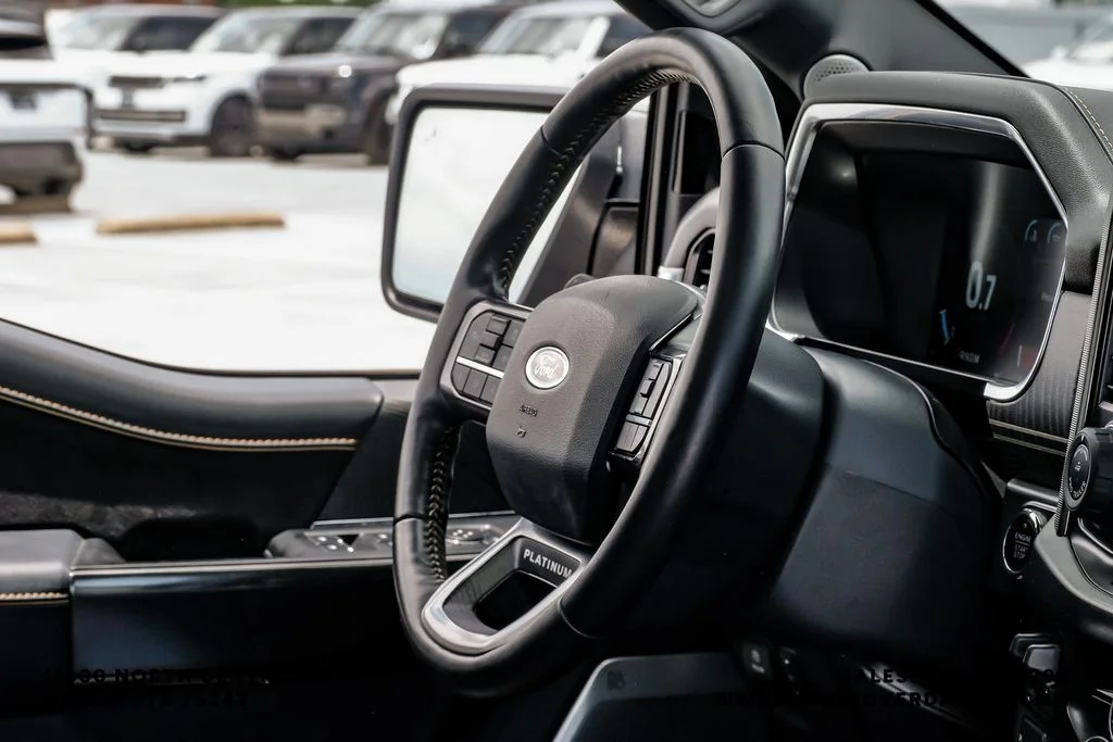 Used 2022 Agate Black Metallic Ford Platinum image 14