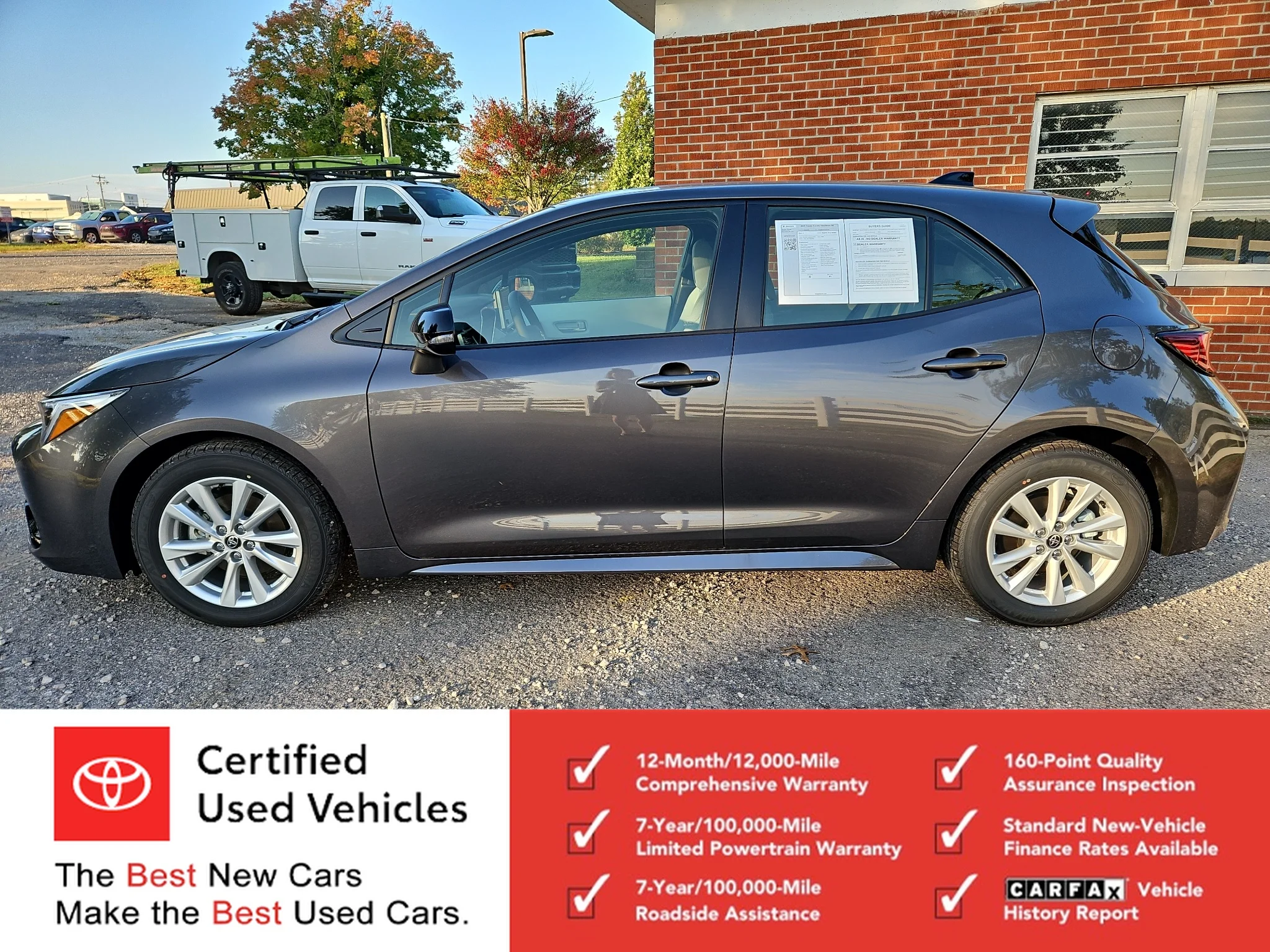 Certified Used 2026 Magnetic Gray Metallic Toyota SE image 6