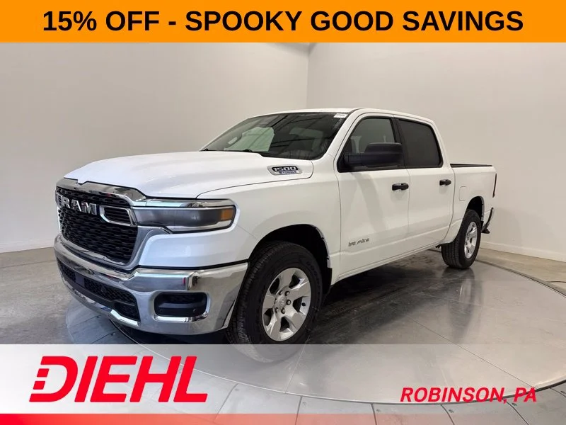 New 2026 Bright White Clear-Coat Exterior Paint RAM Tradesman image 3