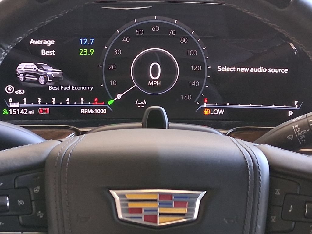 Used 2024 Crystal White Tricoat Cadillac Sport Platinum image 13