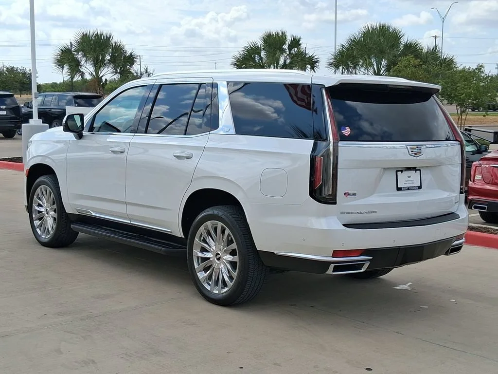 Used 2024 Crystal White Tricoat Cadillac Premium Luxury image 4