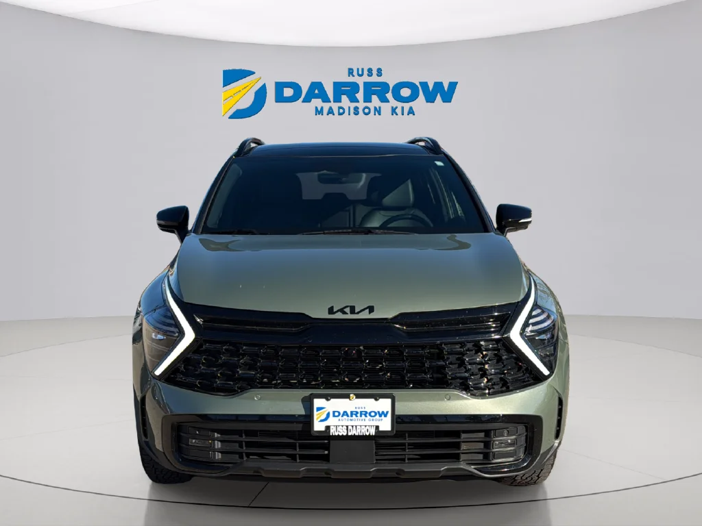 Used 2025 Jungle Green/Ebony Black Roof Kia X-Pro Prestige image 8