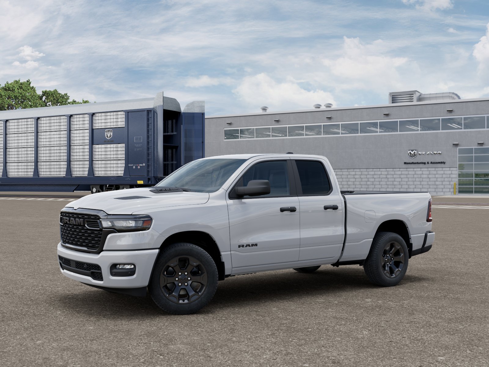 New 2026 Bright White Clear-Coat Exterior Paint RAM Express image 2