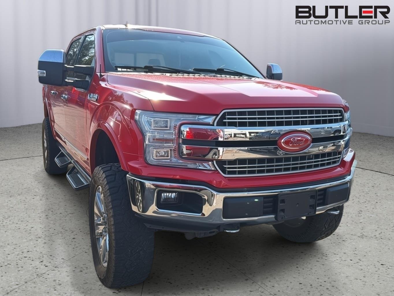 Used 2020 Race Red Ford LARIAT image 5