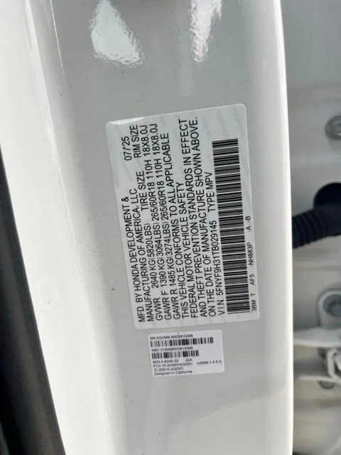 Used 2026 White Honda RTL Towing image 14