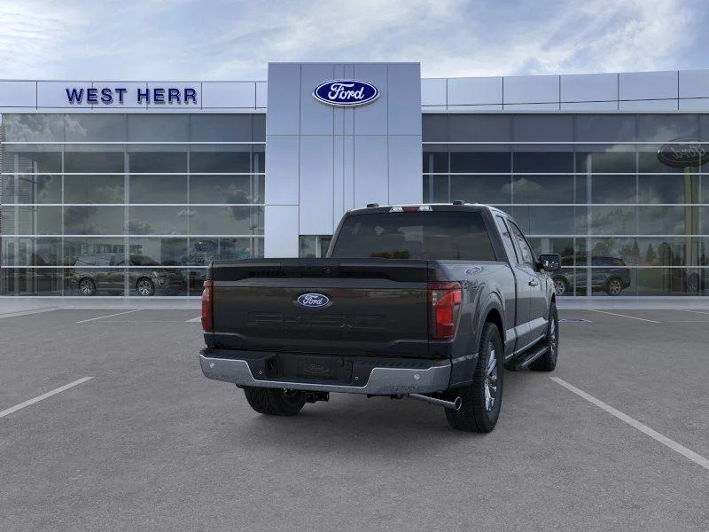 New 2026 Agate Black Metallic Ford XLT image 8