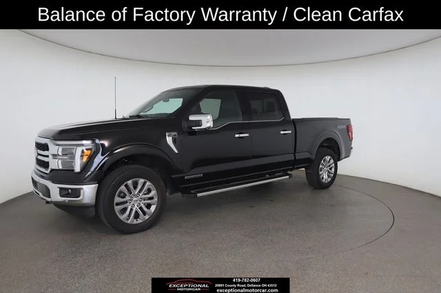 Used 2025 Black Ford Lariat image 3