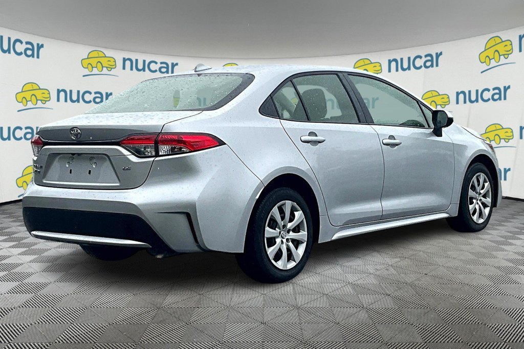 Used 2021 Silver Toyota LE image 6