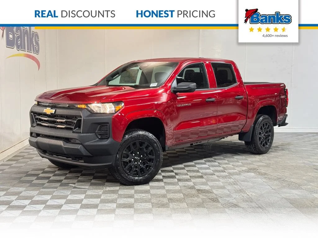 New 2026 Radiant Red Tintcoat Chevrolet WT image 1