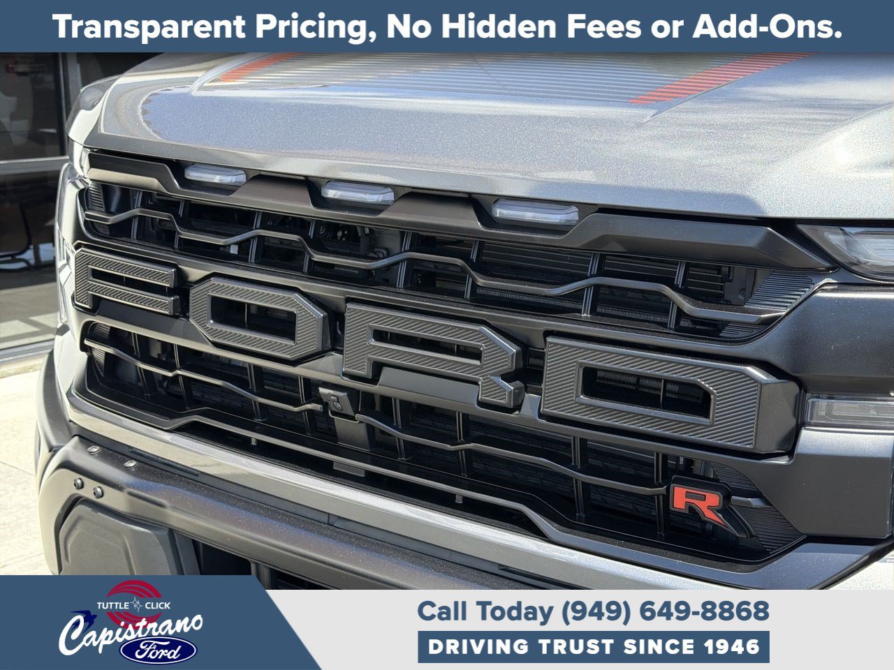 Certified Used 2025 Light Blue Clearcoat Metallic Ford Raptor image 17