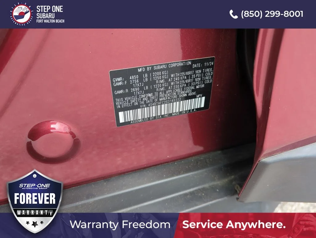 Used 2025 Red Subaru Premium image 40