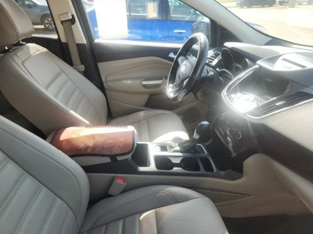 Used 2017 Blue Ford Titanium image 16