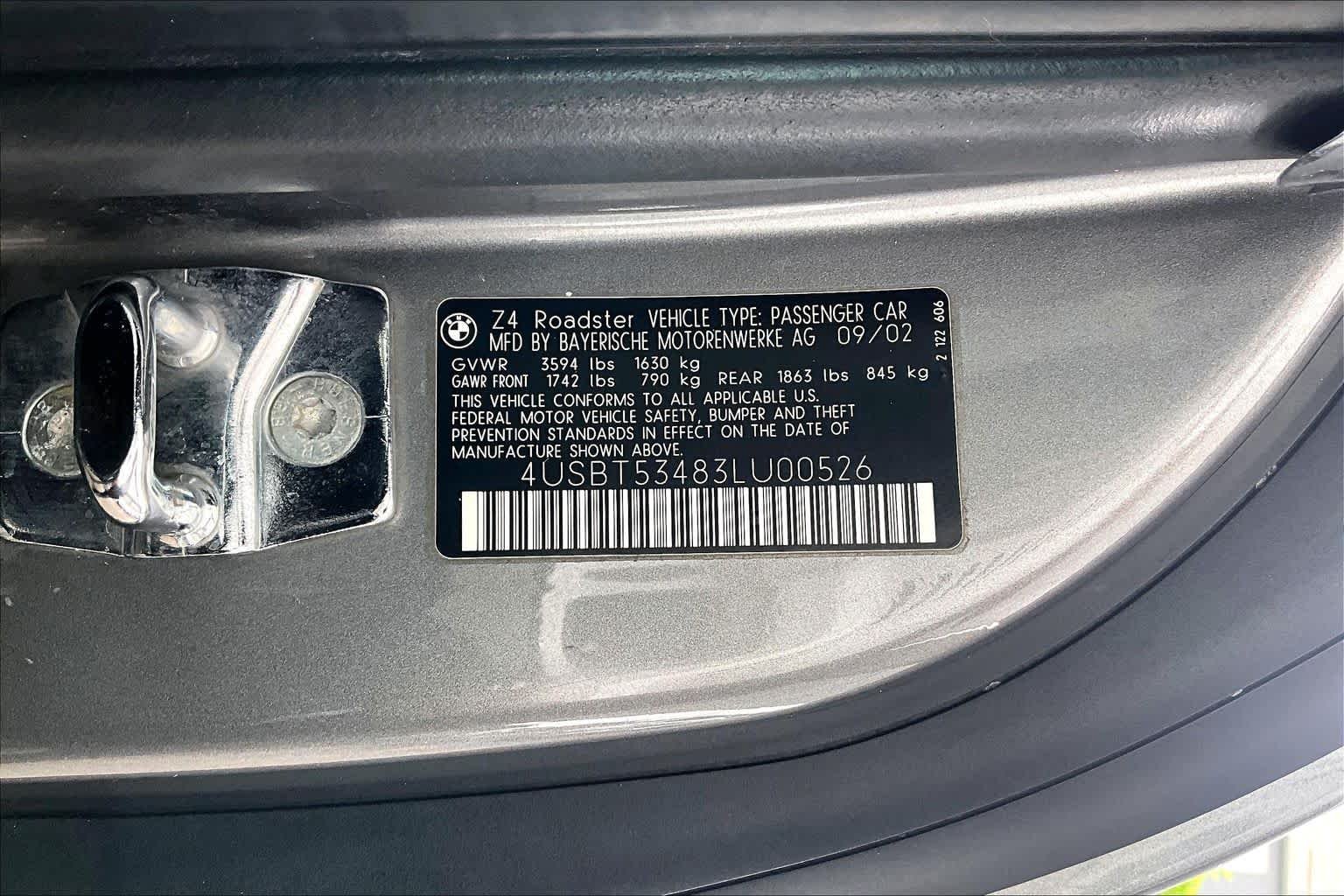 Used 2003 Sterling Gray Metallic BMW 3.0i image 30