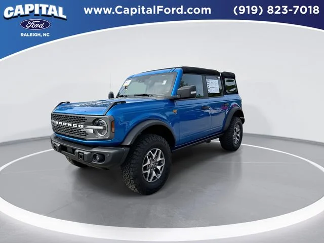 Used 2025 Blue Ford Badlands image 4