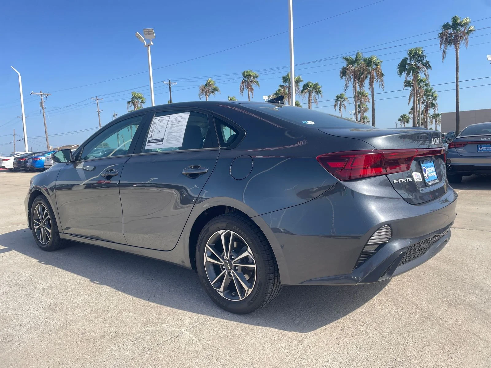 Used 2024 Gray Kia LXS image 3