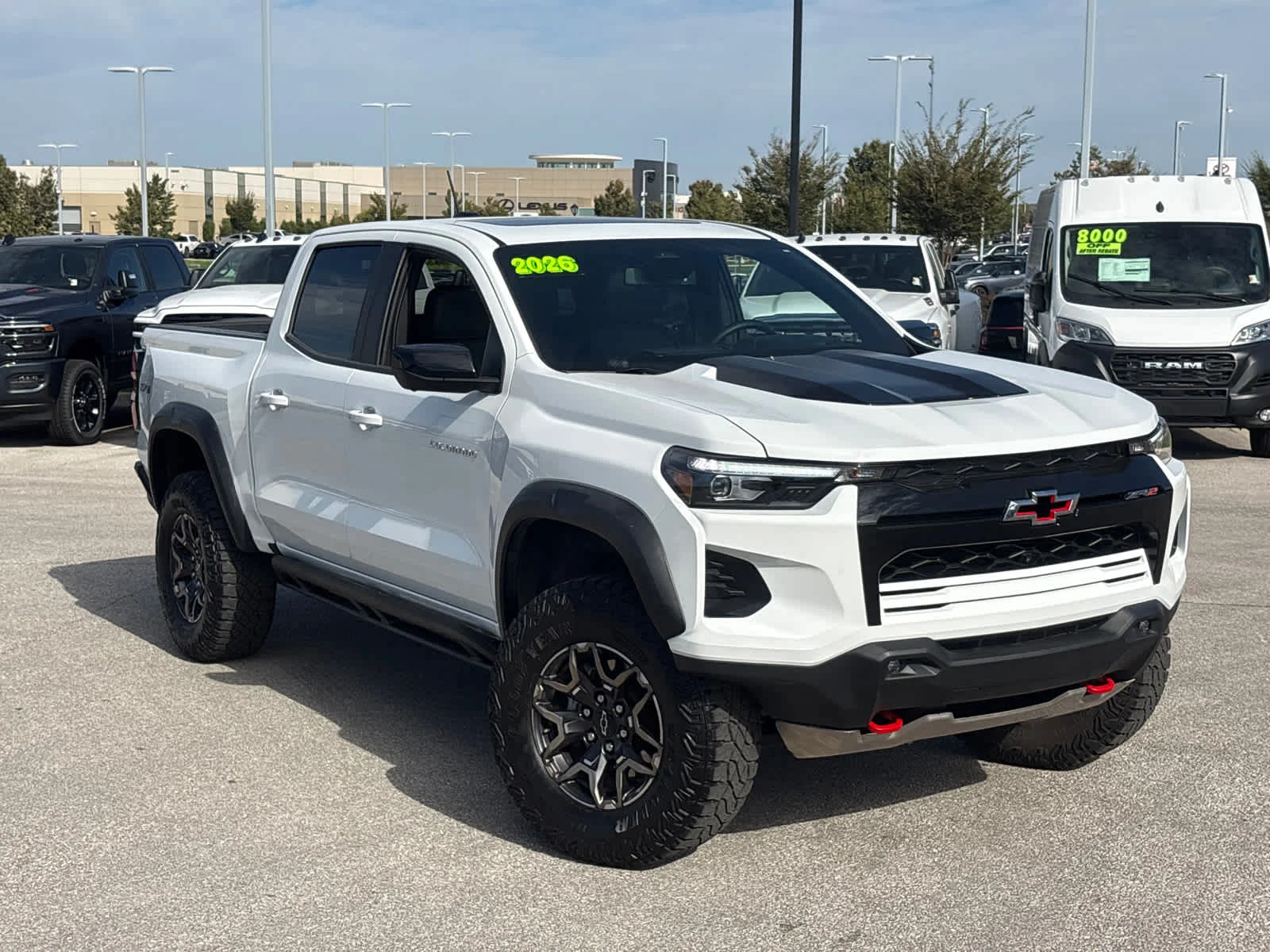 Used 2026 Chevrolet Colorado ZR2 with VIN 1GCPTFEK1T1126935 for sale in Kansas City