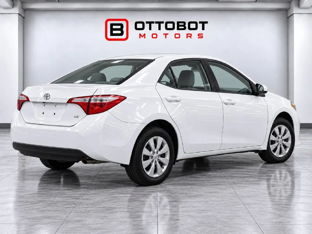 Used 2014 White Toyota LE image 9