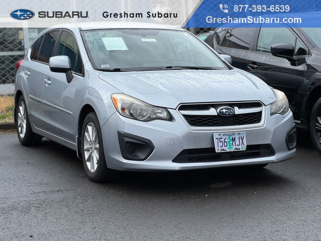 Used 2012 Ice Silver Metallic Subaru 2.0i Premium image 1