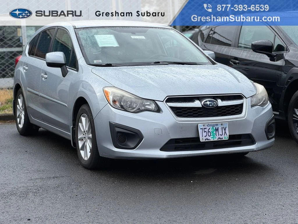 Used 2012 Ice Silver Metallic Subaru 2.0i Premium image 1