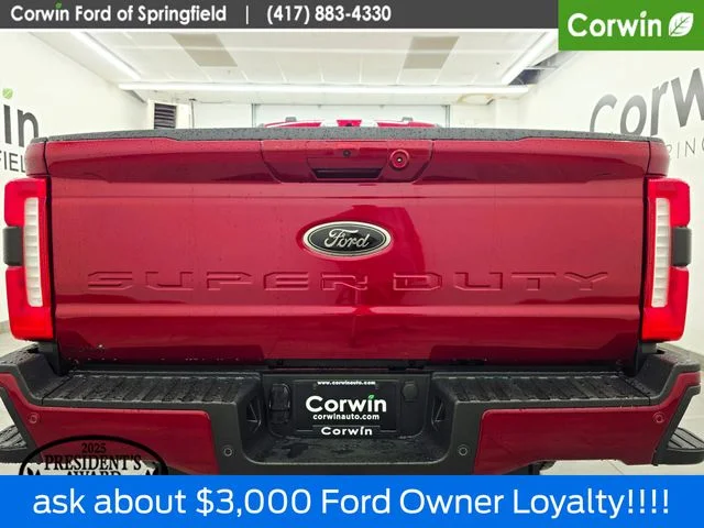 New 2026 Ruby Red Metallic Tinted Clearcoat Ford F-250® Lariat® image 6