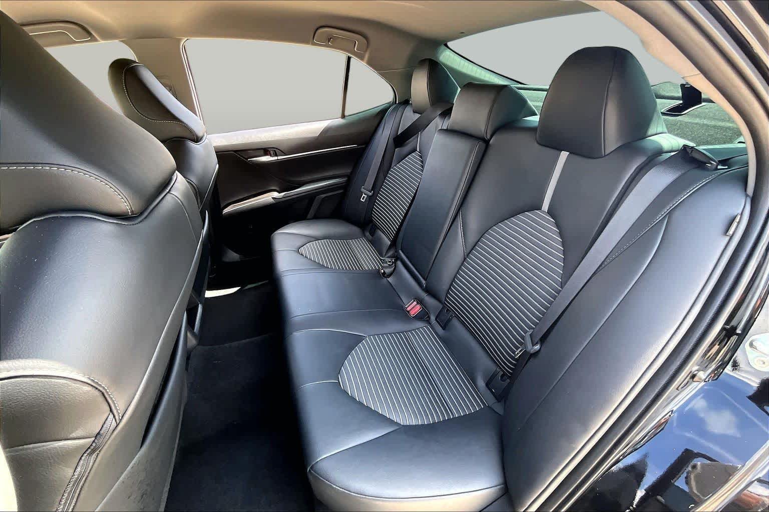 Used 2023 Midnight Black Metallic Toyota SE image 19