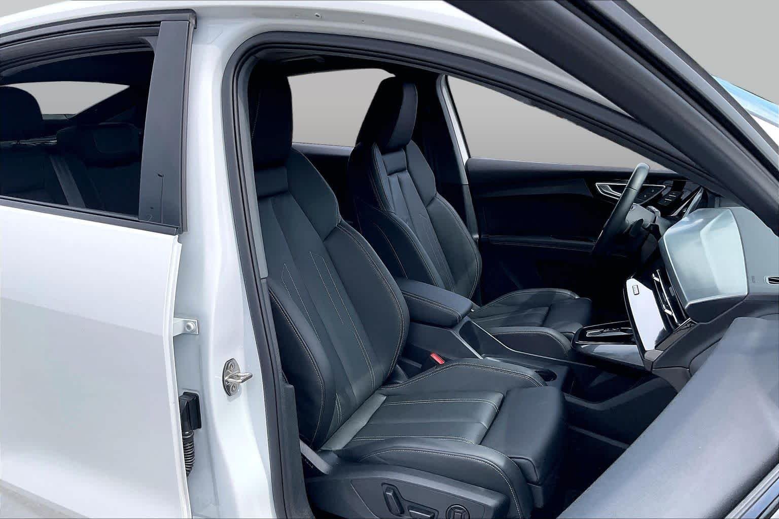 Used 2024 Glacier White Metallic Audi Premium Plus image 8