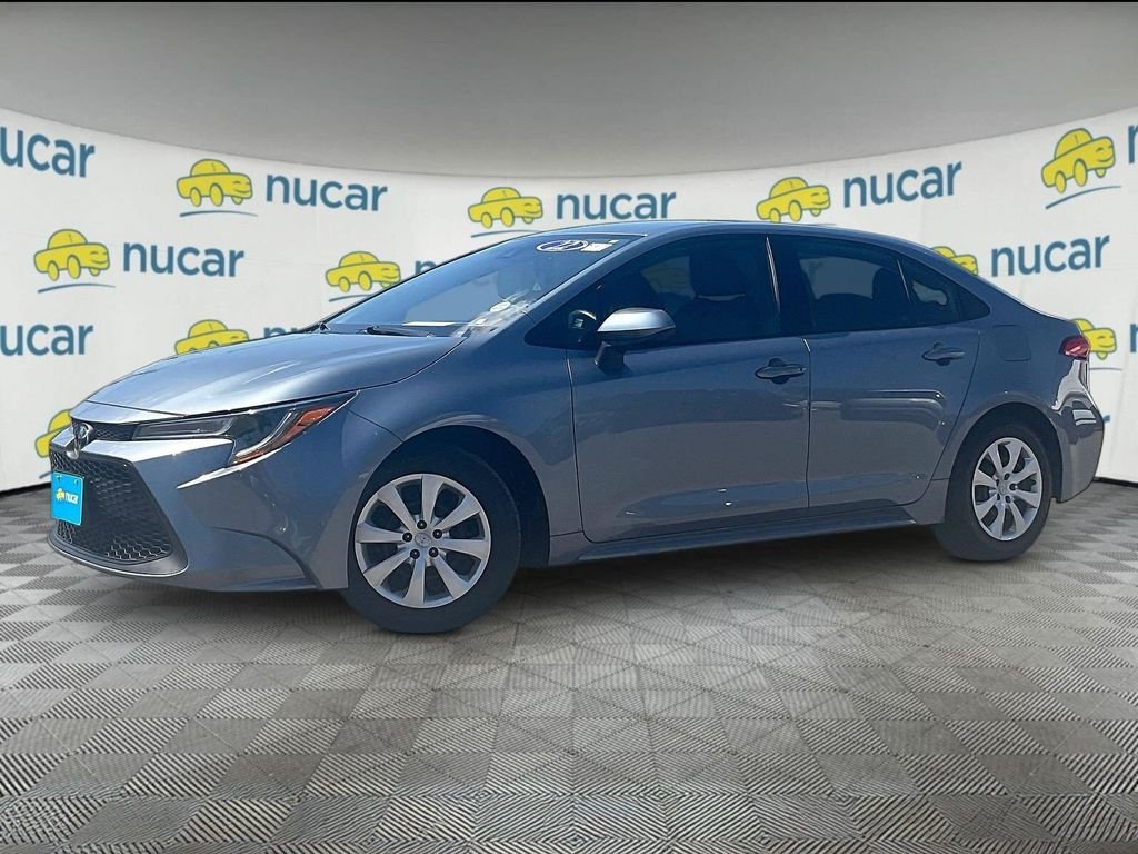 Used 2022 Gray Toyota LE image 3