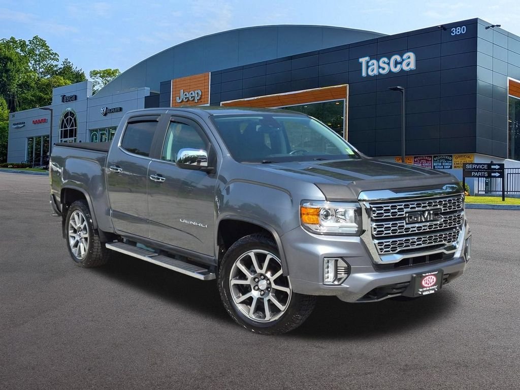 Used 2022 Gray GMC Denali image 1