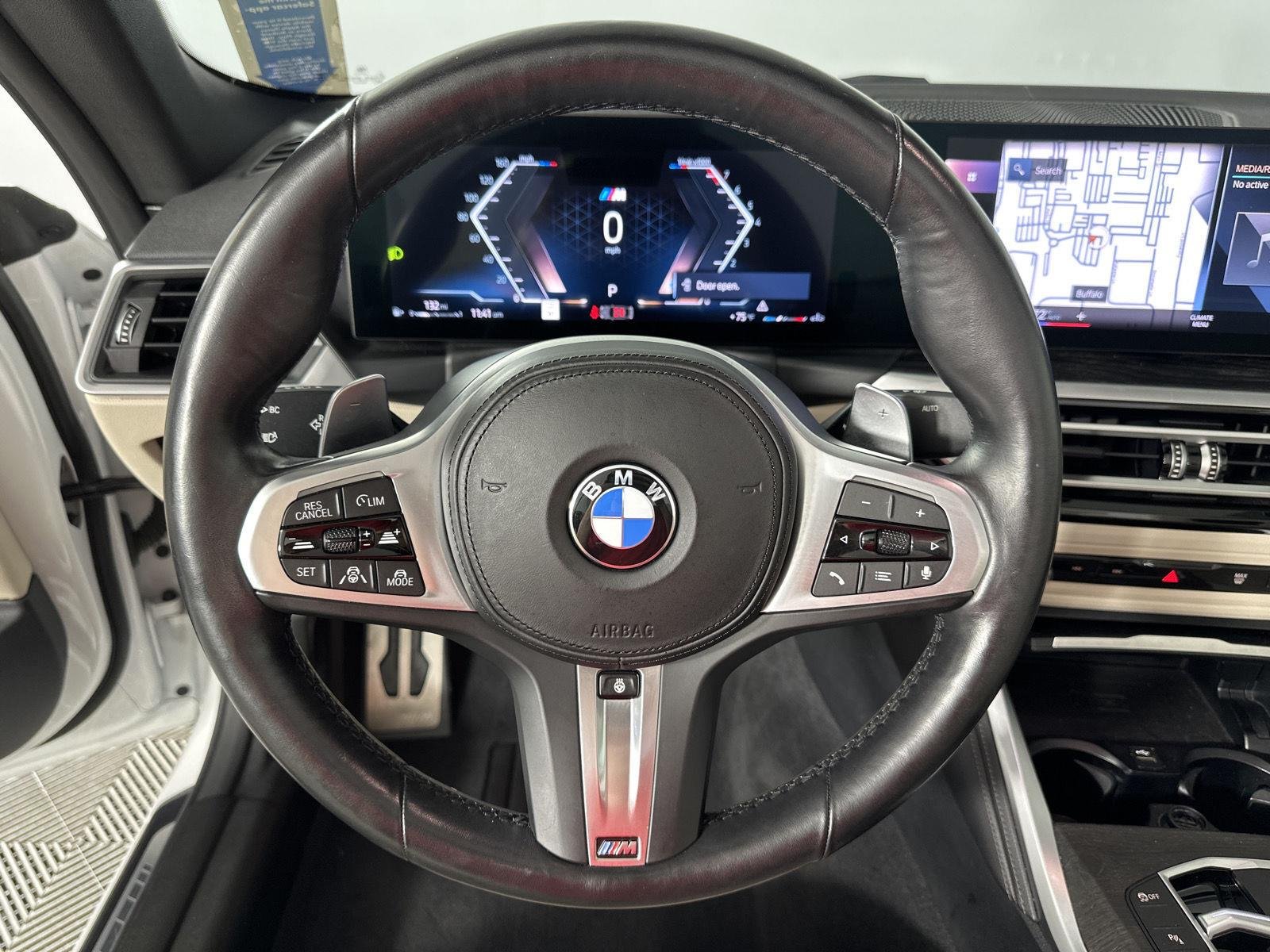 Certified Used 2024 Mineral White Metallic BMW M440i xDrive image 11