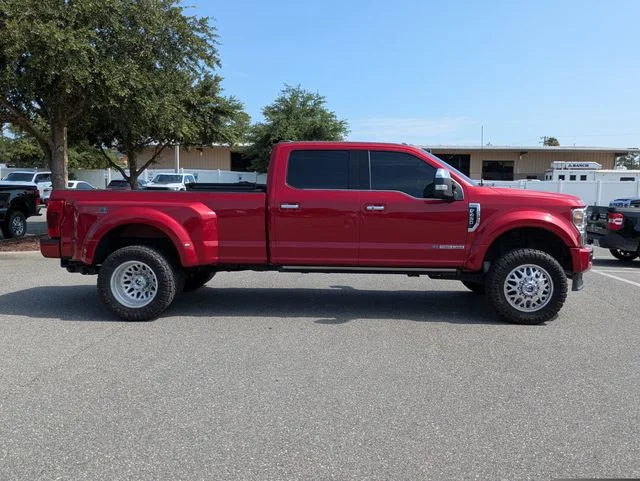 Used 2022 Rapid Red Metallic Tinted Clearcoat Ford Platinum image 2