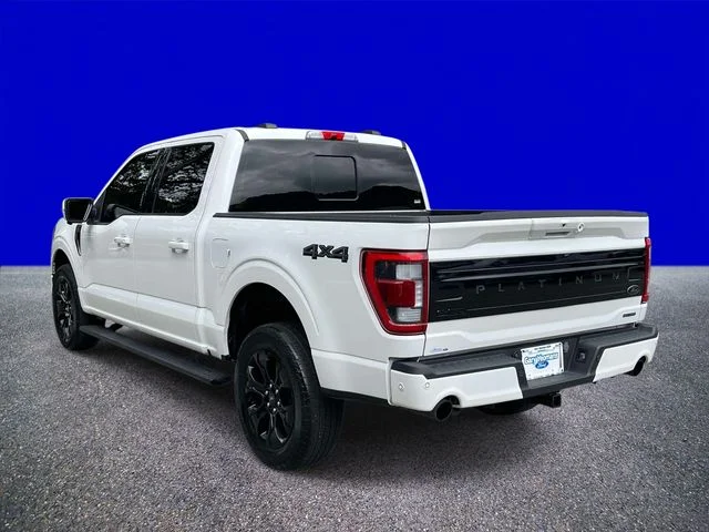 Used 2023 White Metallic Ford Platinum image 5