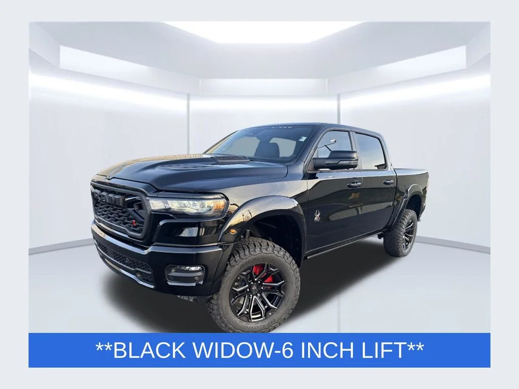 New 2026 Diamond Black Crystal Pearl-Coat Exterior Paint RAM Big Horn/Lone Star image 1