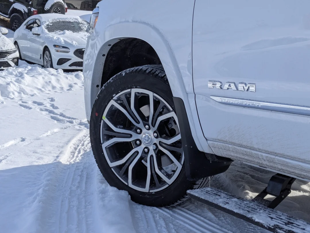 New 2026 White RAM Tungsten - - 4x4 - Hurricane HO Turbo - Multi-Function Tailgate - Prem Lthr & More! image 9
