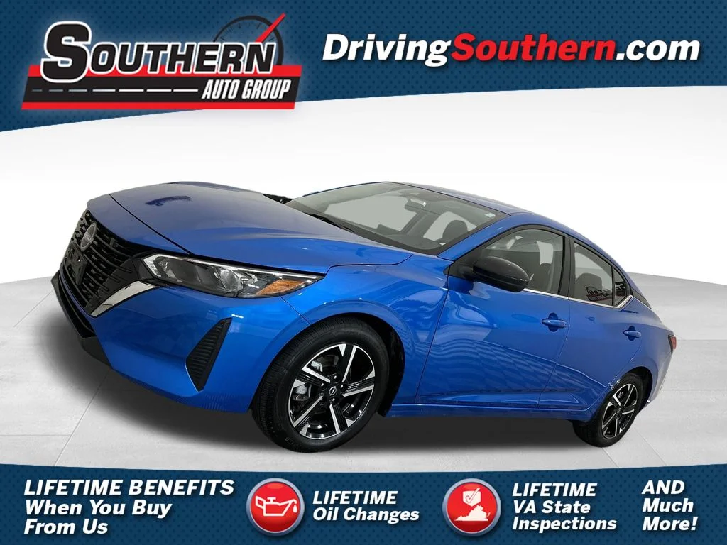 Used 2025 Blue Nissan SV image 1