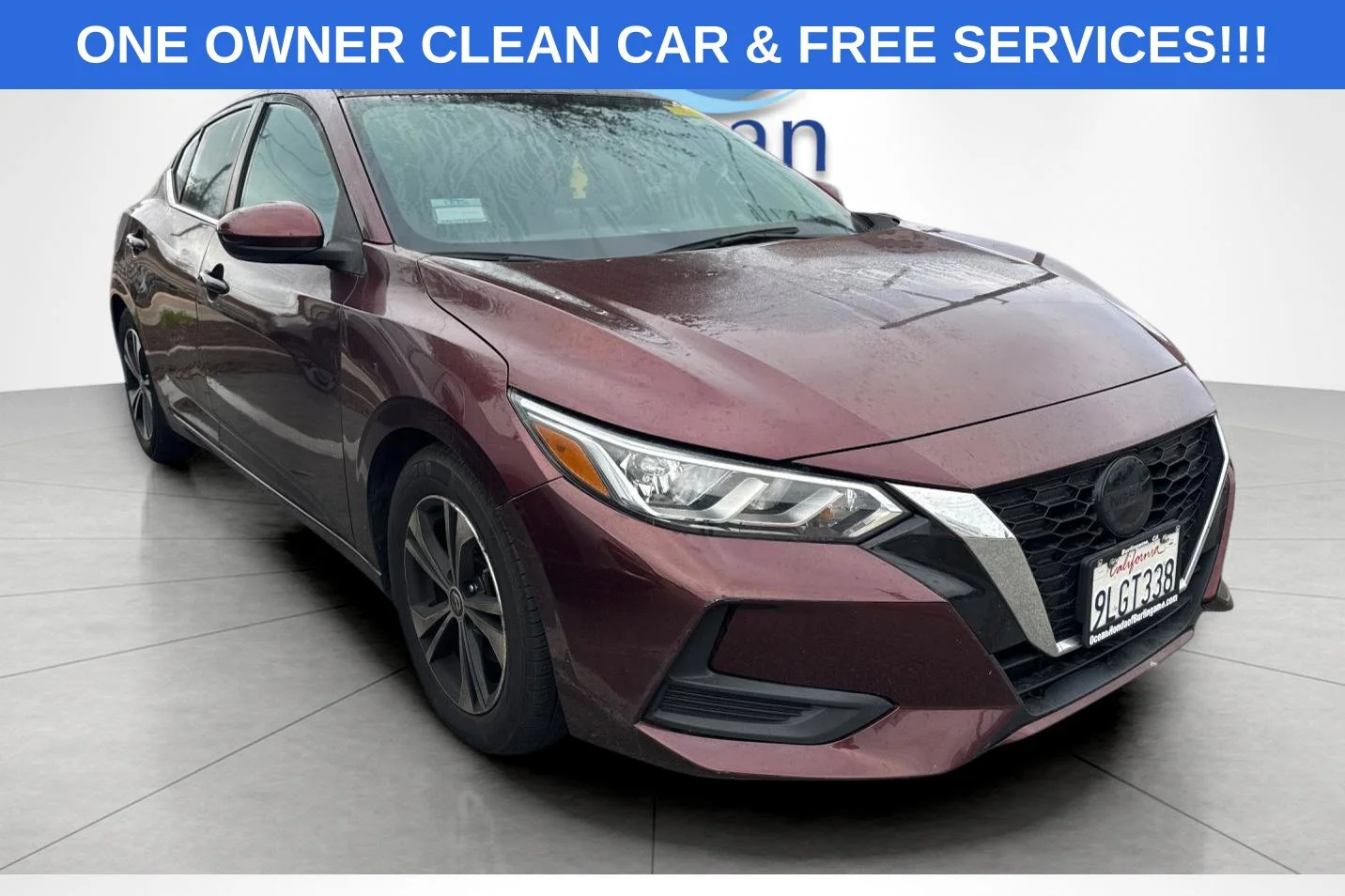 Used 2022 Nissan Sentra SV with VIN 3N1AB8CV4NY252662 for sale in Burlingame, CA