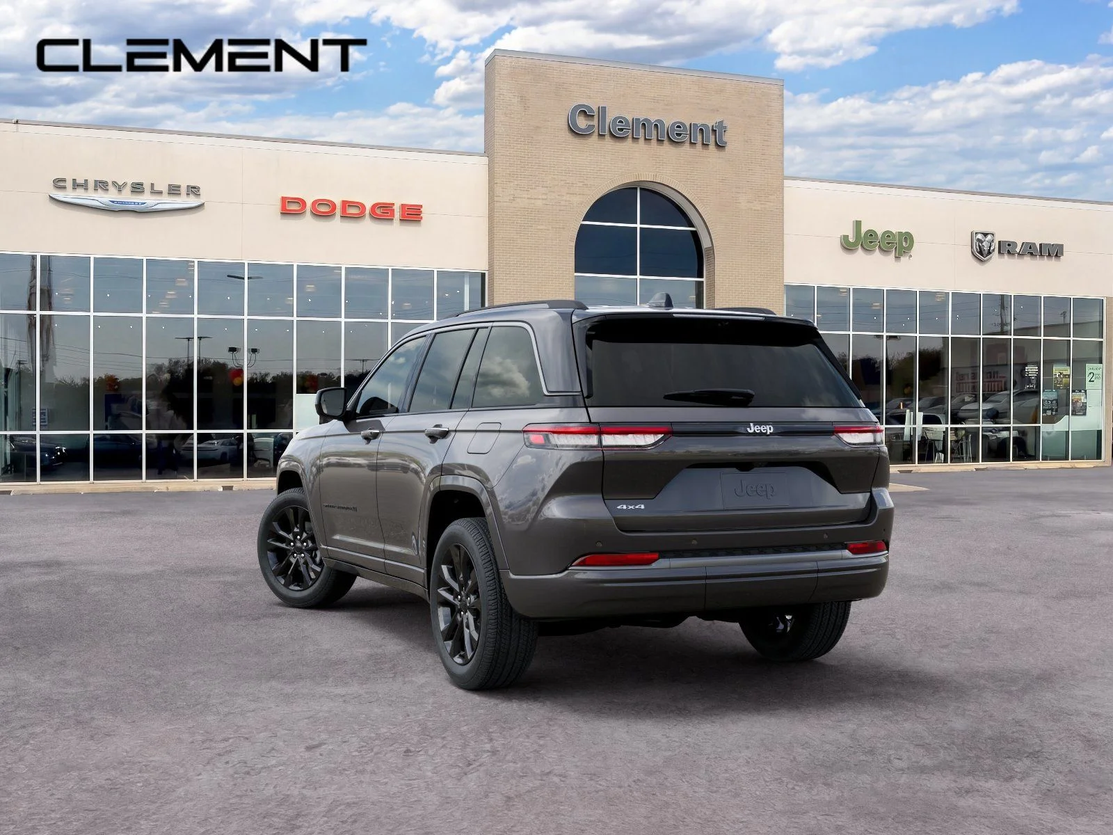 New 2026 Baltic Gray Metallic Clear-Coat Exterior Paint Jeep Limited Reserve image 3