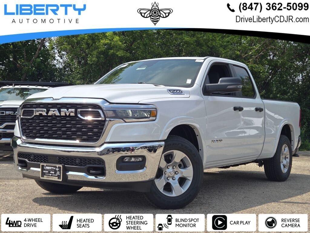New 2026 Bright White Clearcoat RAM Big Horn/Lone Star image 1