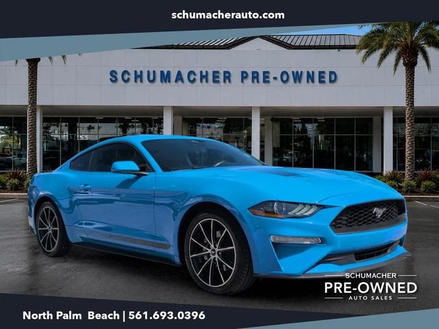Used 2023 Grabber Blue Metallic Ford EcoBoost image 1