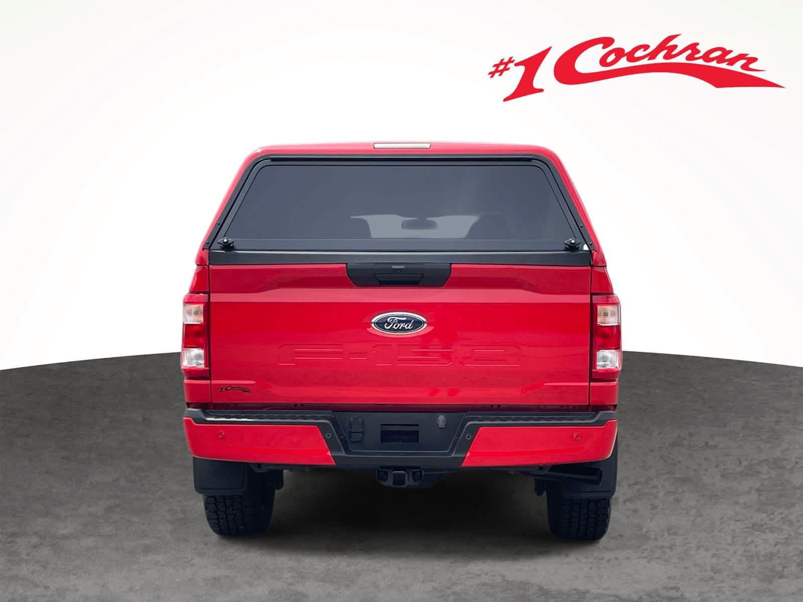 Used 2023 Race Red Ford XL 4WD SuperCab 6.5 Box image 4