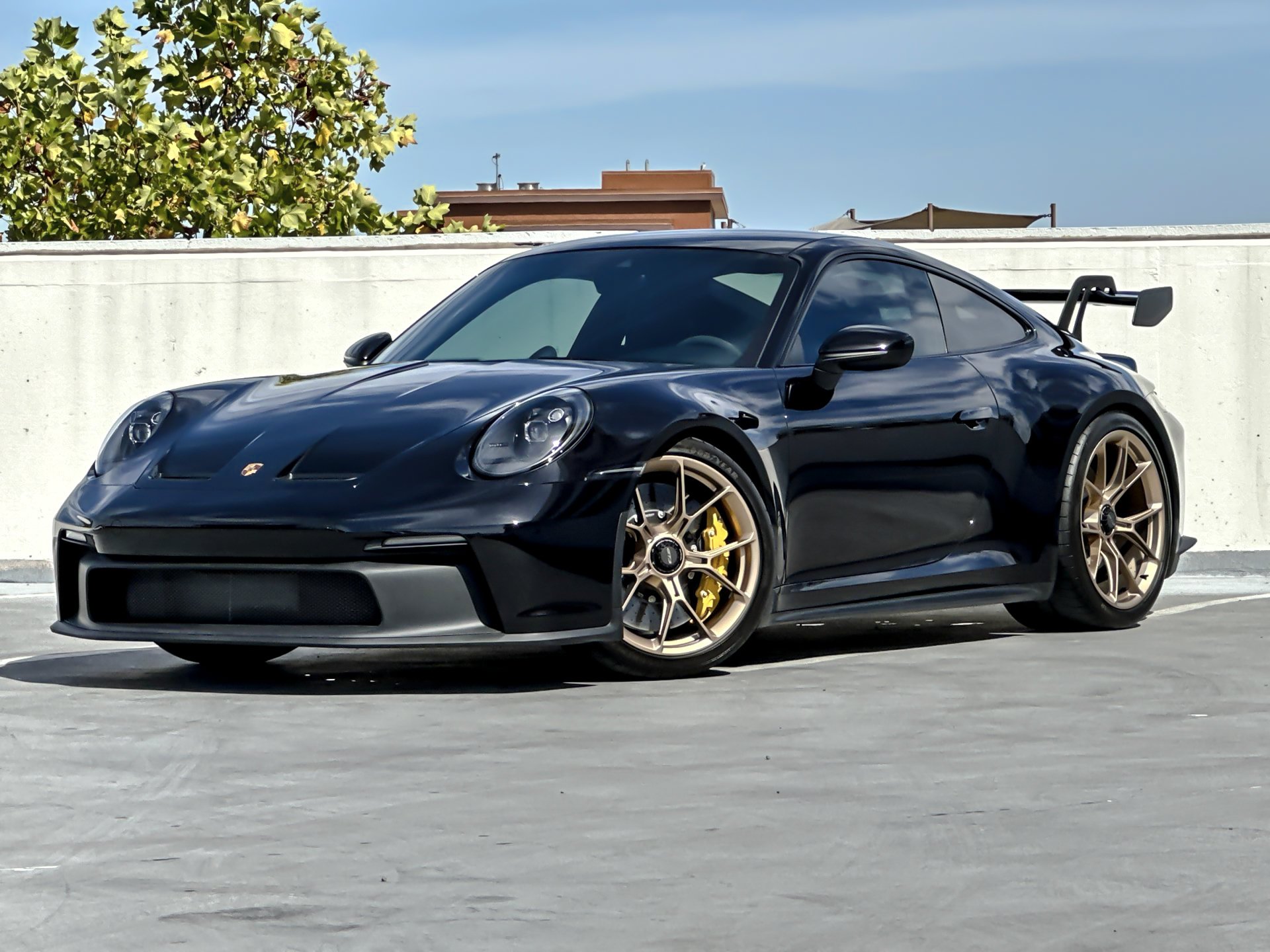 Certified Used 2023 Black Porsche GT3 Coupe image 1