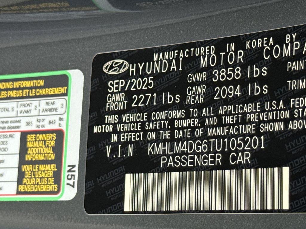 New 2026 Gray Hyundai SEL Sport image 30