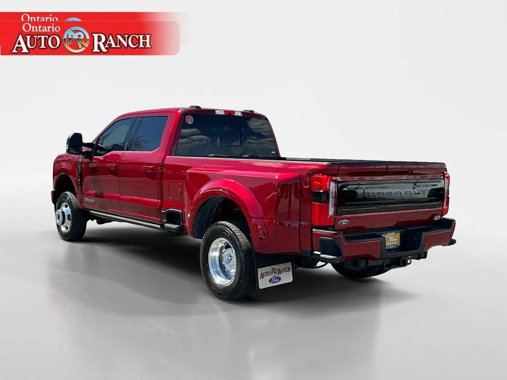 Used 2025 Ruby Red Metallic Tinted Clearcoat Ford Platinum image 3