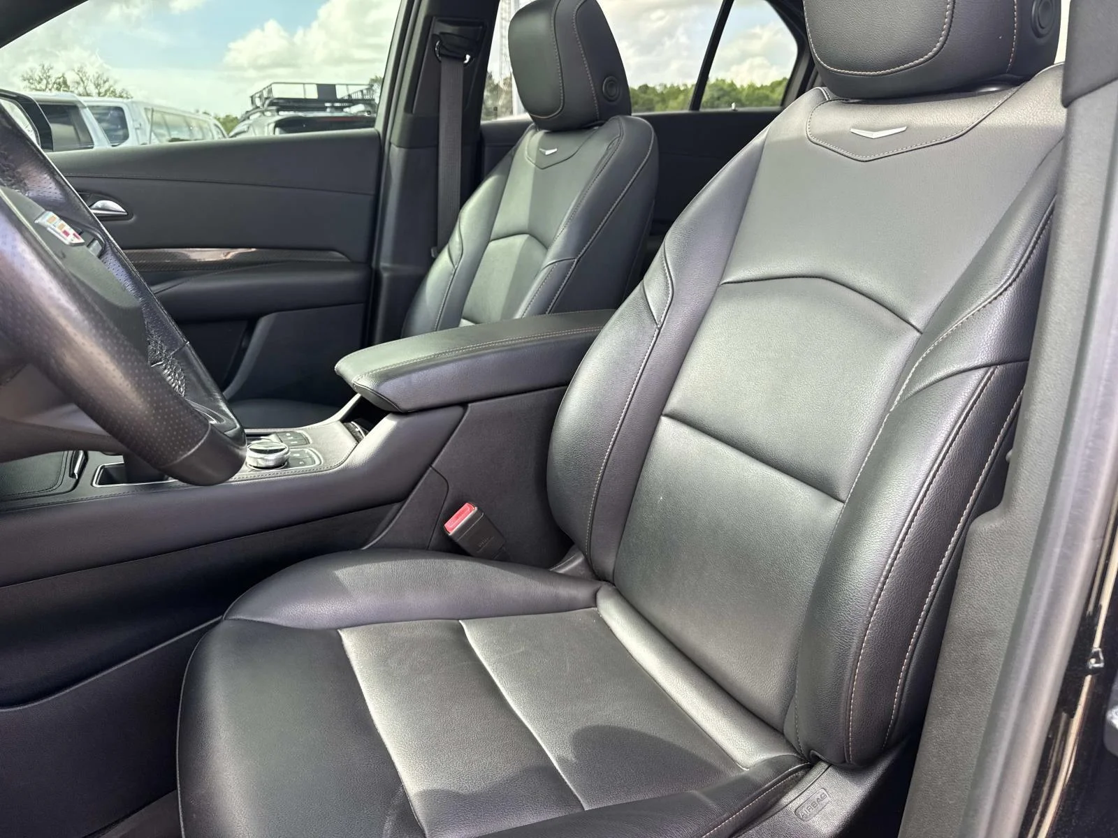 Used 2023 Stellar Black Metallic Cadillac FWD 4dr Sport image 16