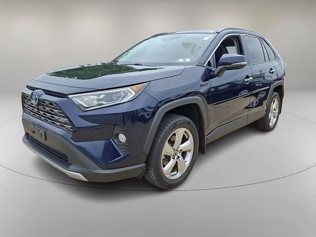 Used 2021 Blue Toyota Limited image 5
