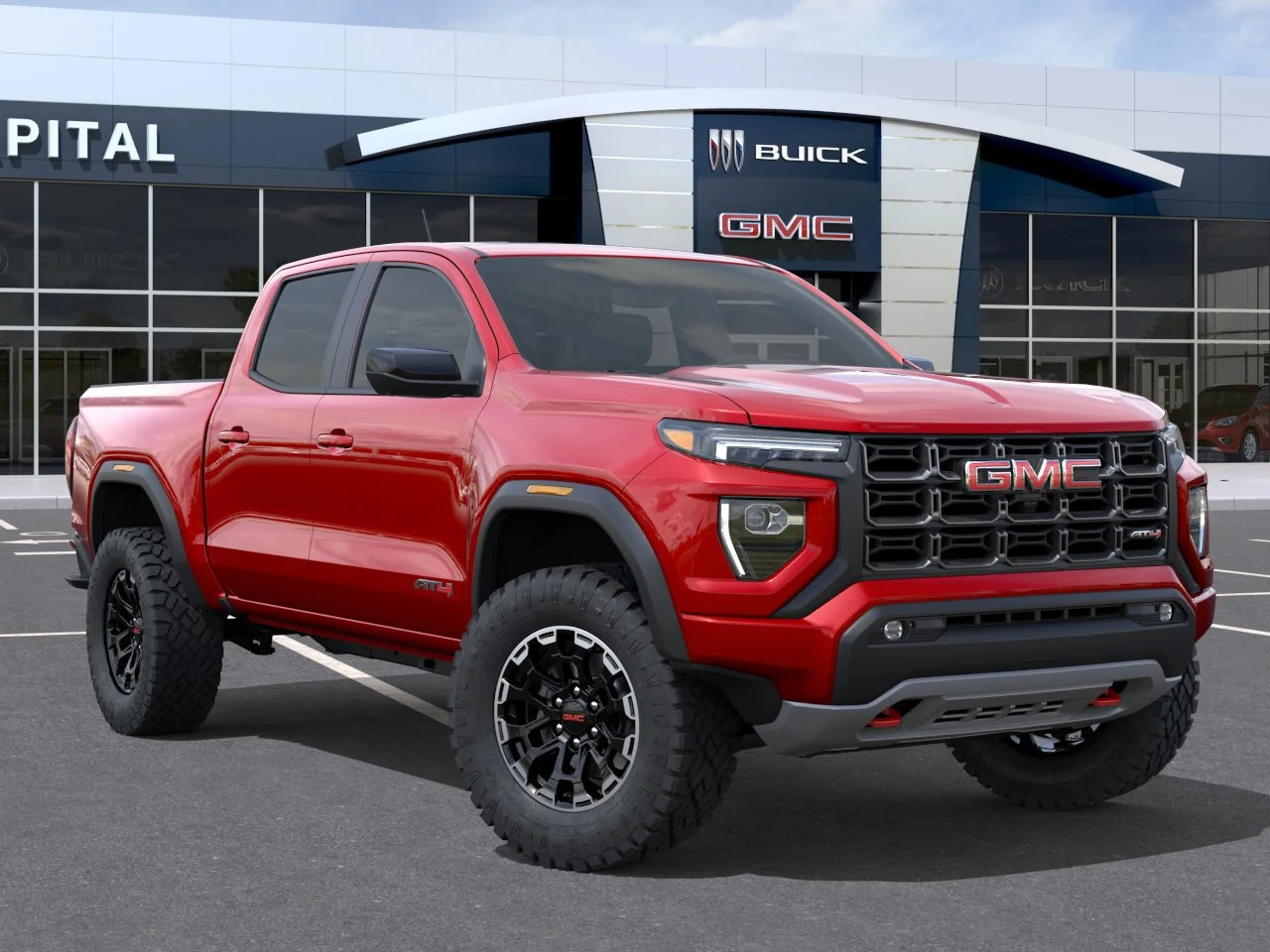New 2026 VOLCANIC RED TINTCOAT GMC 4WD AT4 image 7