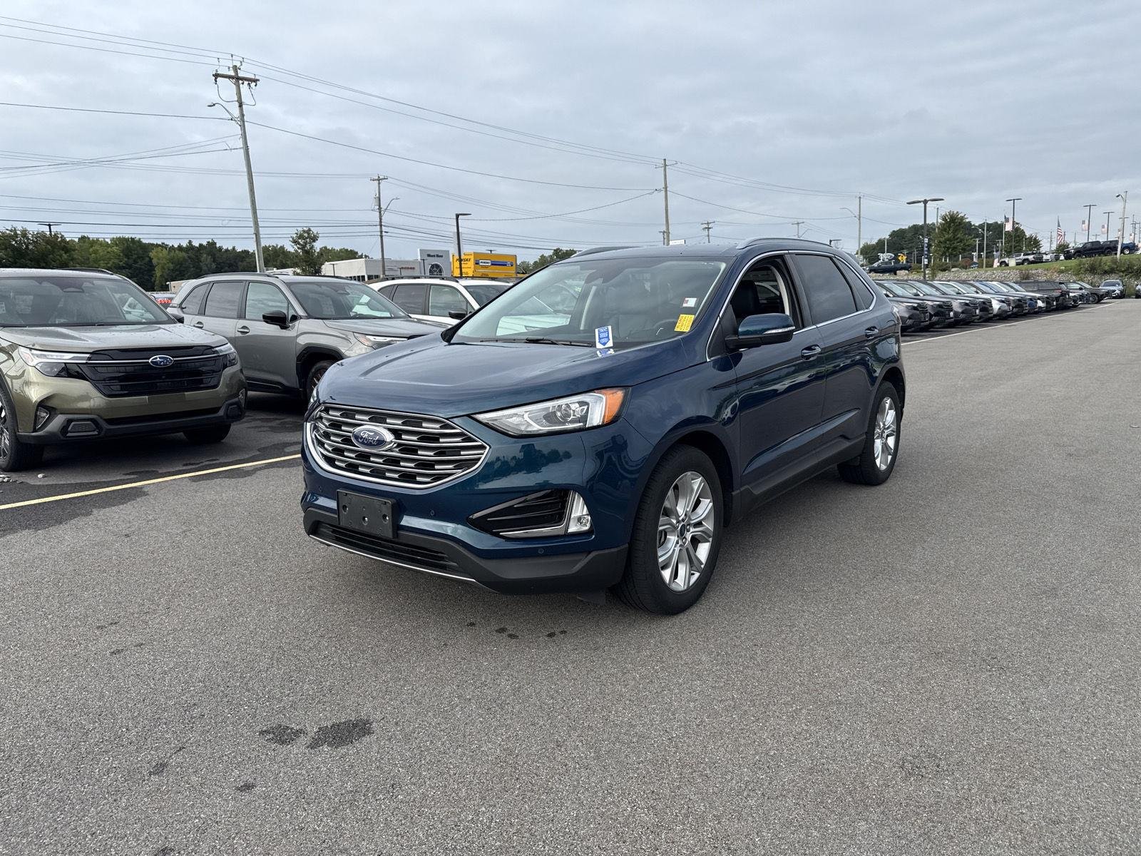 Used 2020 Dark Persian Green Ford Titanium image 6